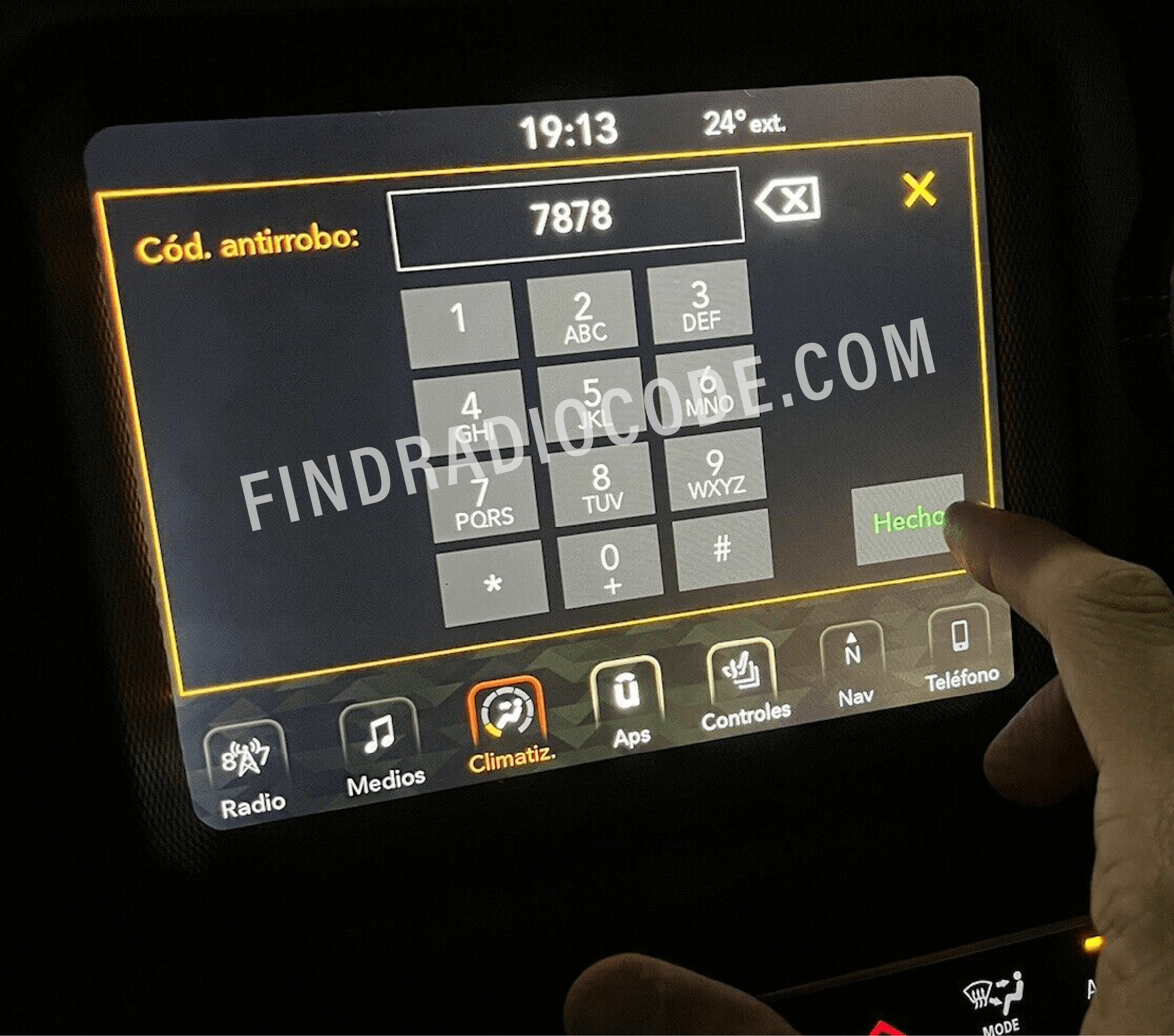 findradiocode