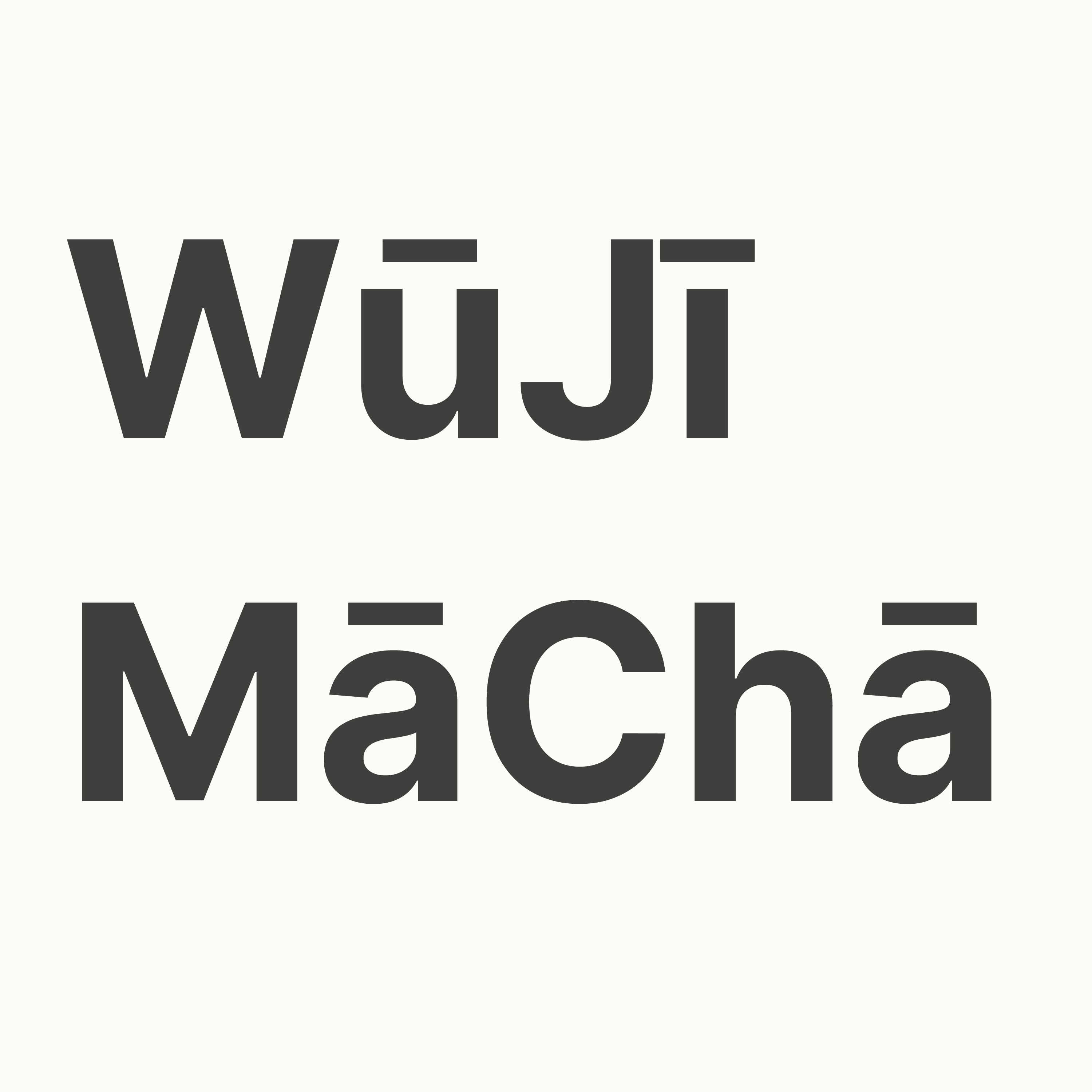 WūJīMāChā