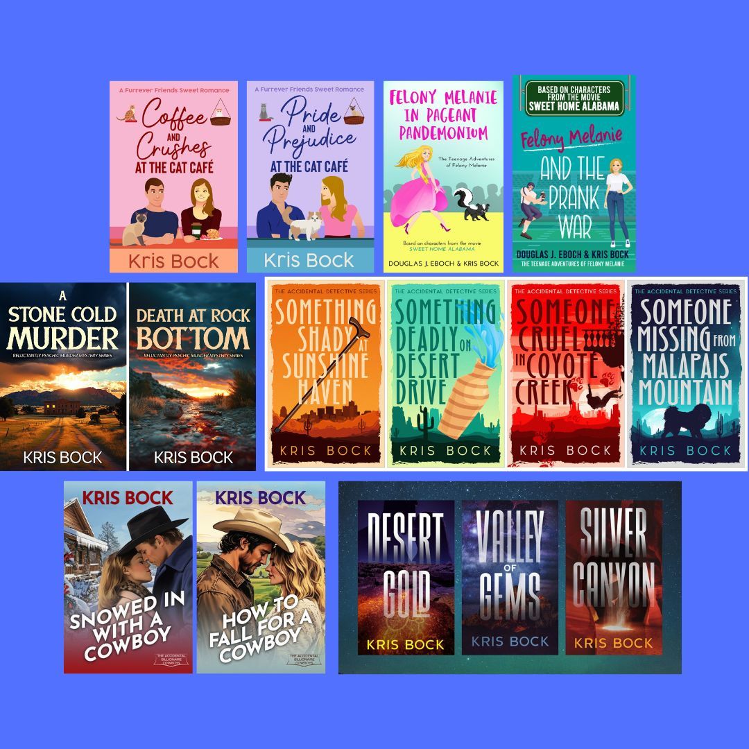 Kris Bock Mystery, Suspense and Romance/Chris Eboch Books for Kids
