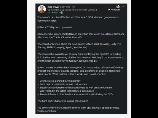 The Rise of the GTM Engineer | Guide