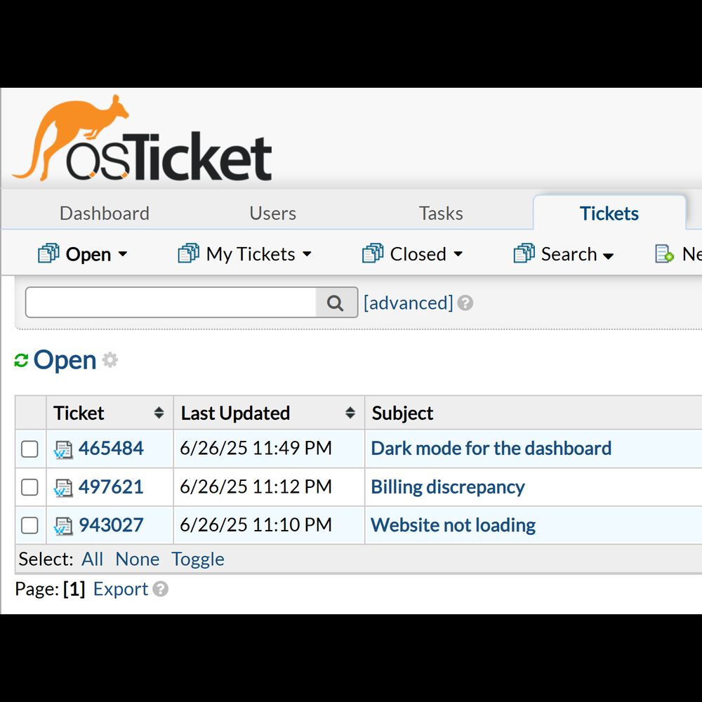 osTicket Helpdesk Suite