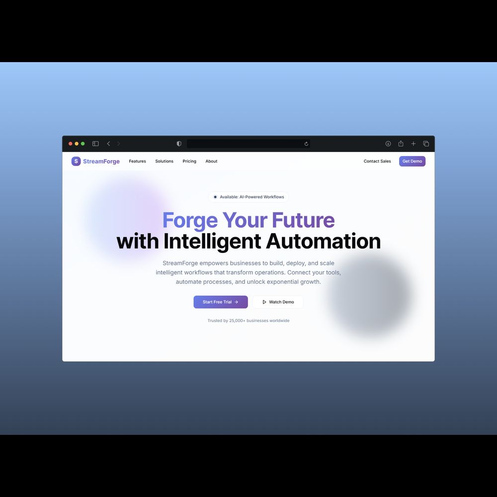 Frontend for AI Workflows