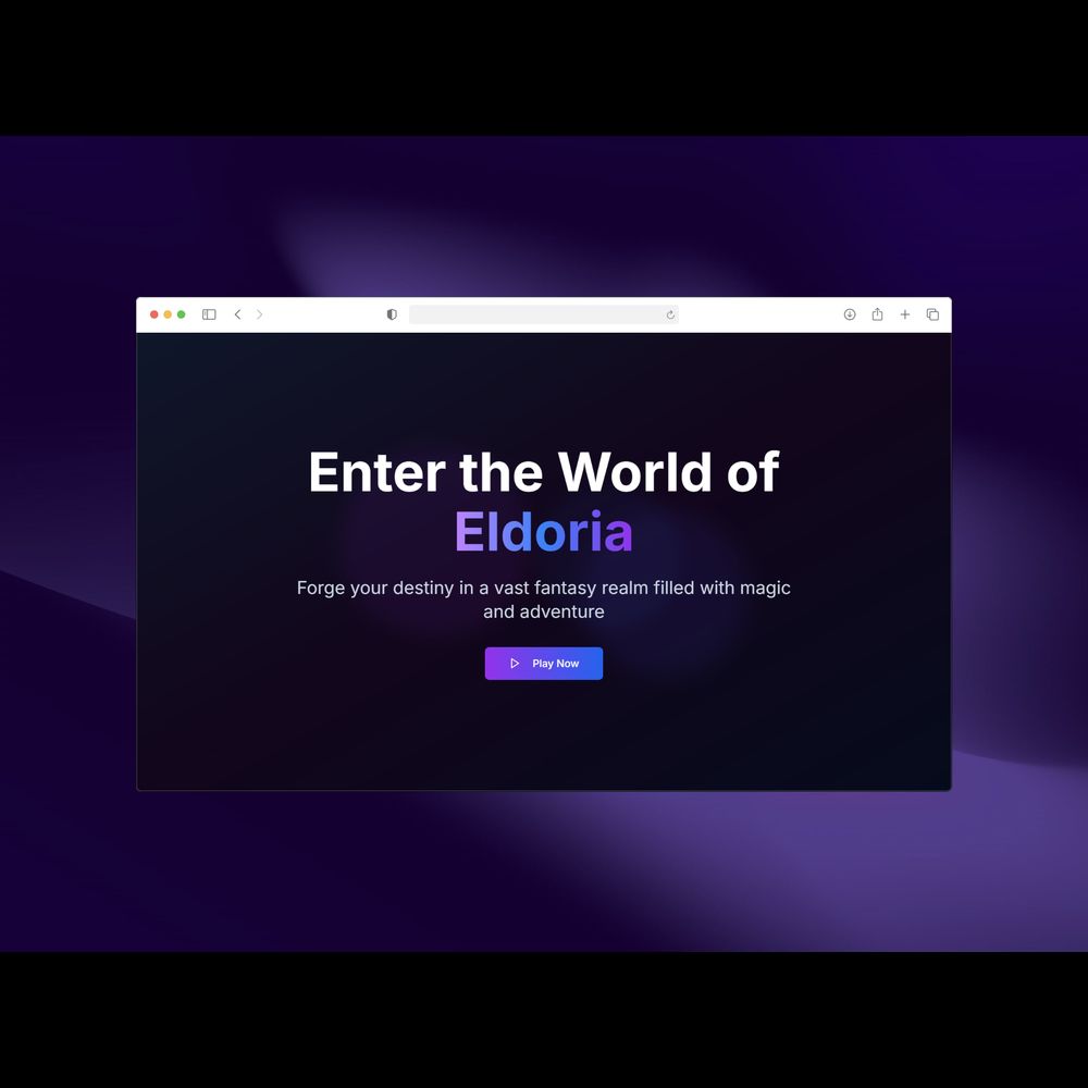Eldoria — Mythic MMORPG