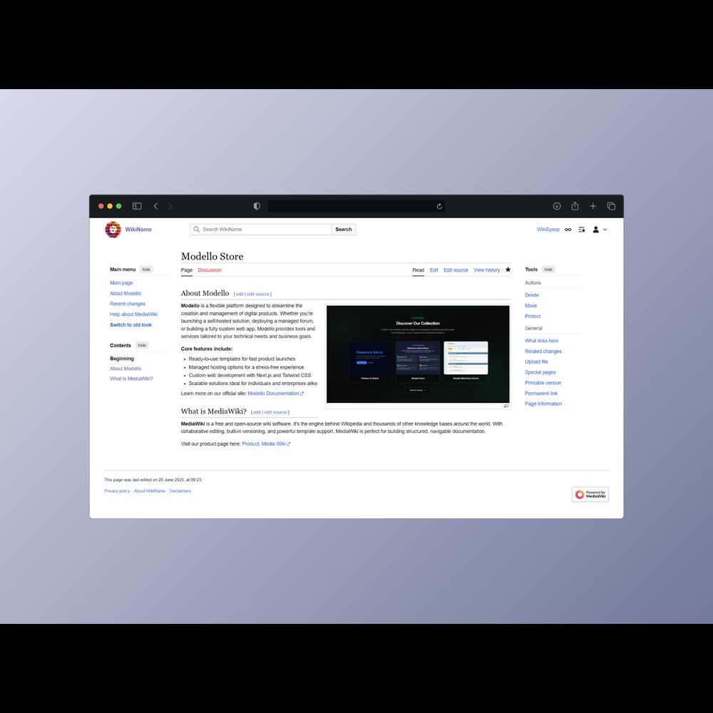 Collaborative Wiki Platform