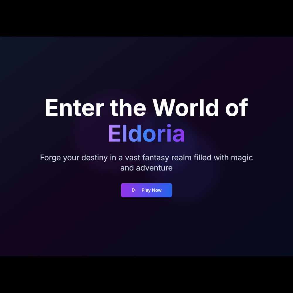 Eldoria — Mythic MMORPG