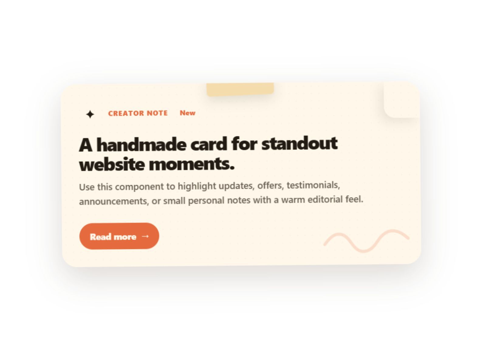 FoldoraNoteCard preview