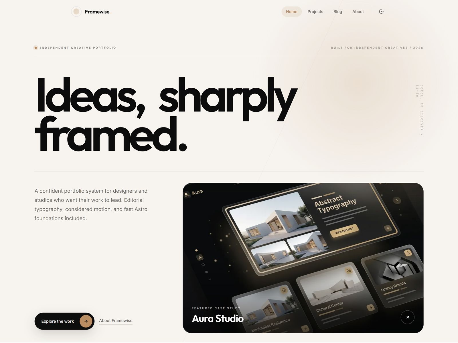 Framewise preview