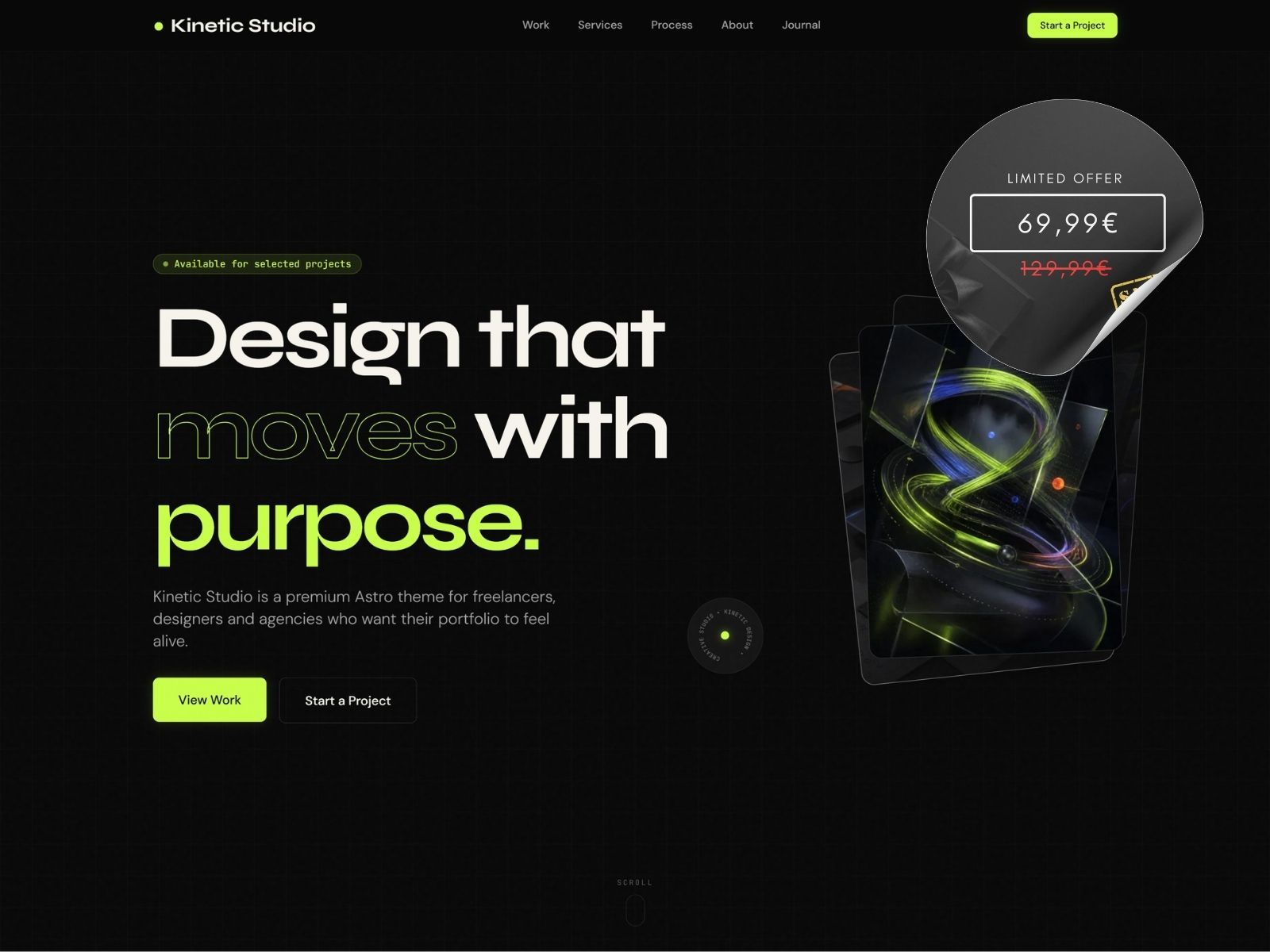 Kinetic Studio preview